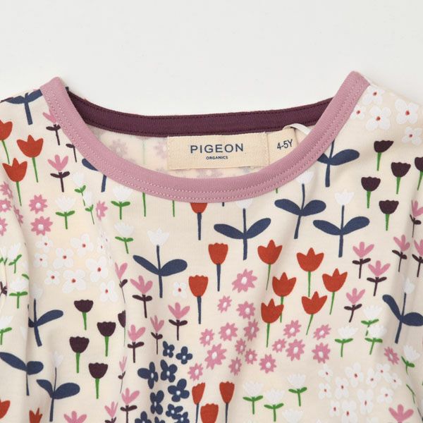 オーガニックコットン キッズ プリントTシャツ Meadow