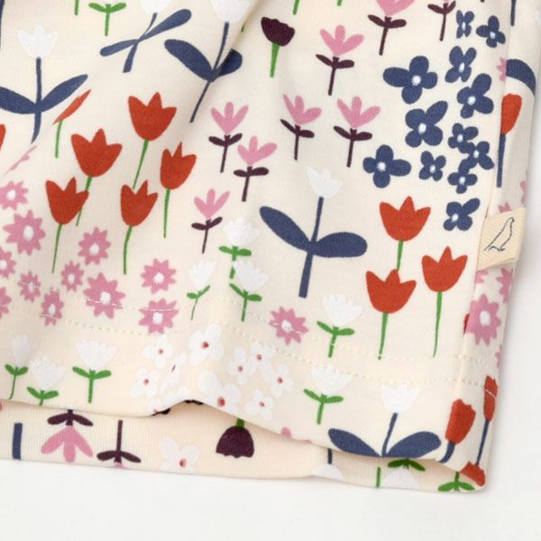 オーガニックコットン キッズ プリントTシャツ Meadow