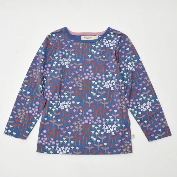 オーガニックコットン キッズ プリントTシャツ Meadow