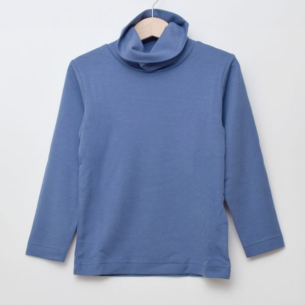 オーガニックコットン キッズ タートルネックシャツ