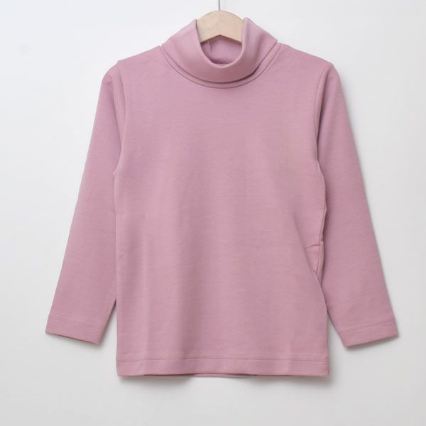 オーガニックコットン キッズ タートルネックシャツ
