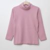 オーガニックコットン キッズ タートルネックシャツ