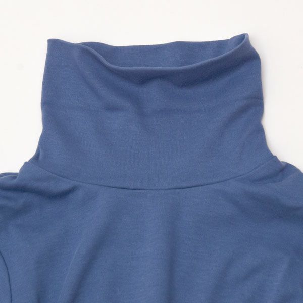 オーガニックコットン キッズ タートルネックシャツ