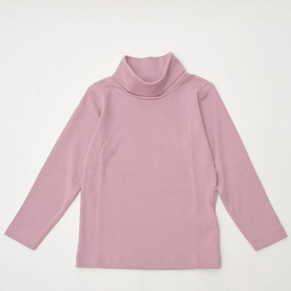 オーガニックコットン キッズ タートルネックシャツ