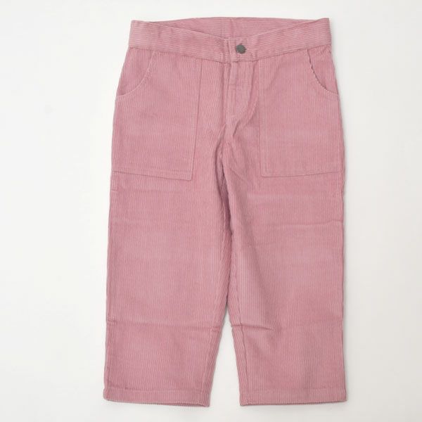 オーガニックコットン キッズ シンプル コーデュロイパンツ