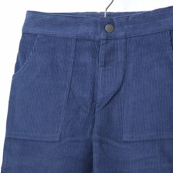 オーガニックコットン キッズ シンプル コーデュロイパンツ