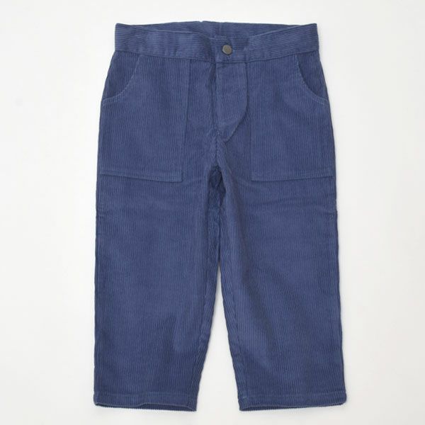 オーガニックコットン キッズ シンプル コーデュロイパンツ