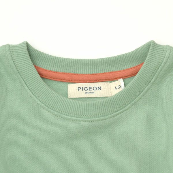 オーガニックコットン キッズ 裏起毛スウェットシャツ