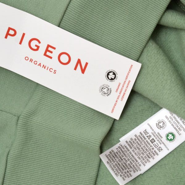 オーガニックコットン キッズ 裏起毛スウェットシャツ