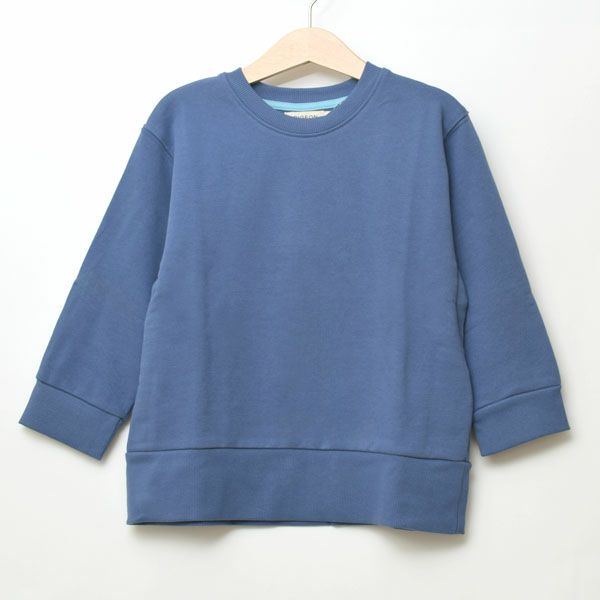 オーガニックコットン キッズ 裏起毛スウェットシャツ