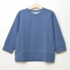 オーガニックコットン キッズ 裏起毛スウェットシャツ