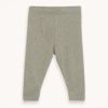 オーガニックコットン ベビー フライスレギンス