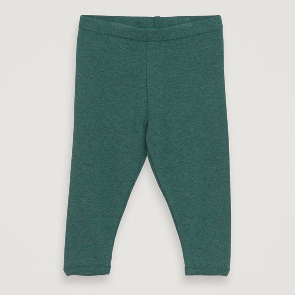 オーガニックコットン ベビー フライスレギンス