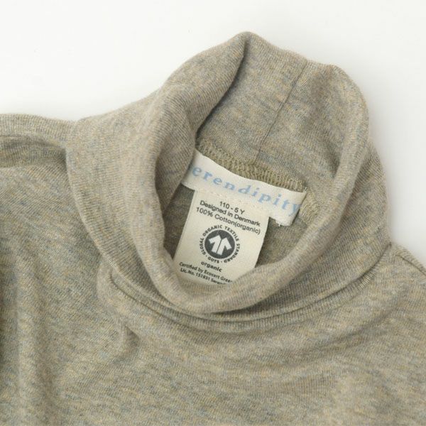 オーガニックコットン キッズ タートルネック