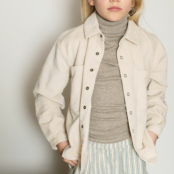 オーガニックコットン キッズ タートルネック