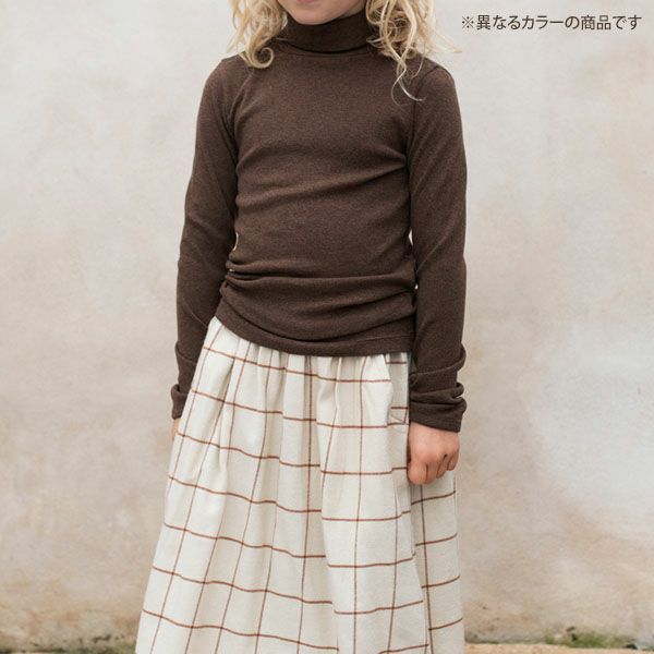 オーガニックコットン キッズ タートルネック