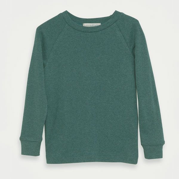 オーガニックコットン キッズ ラグランTシャツ