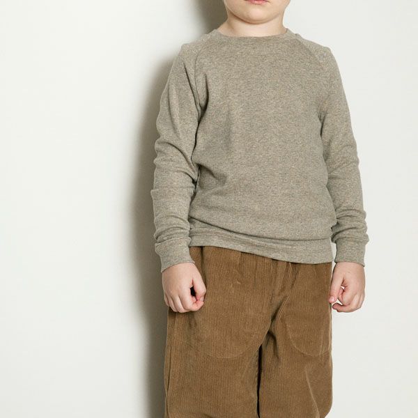 オーガニックコットン キッズ ラグランTシャツ