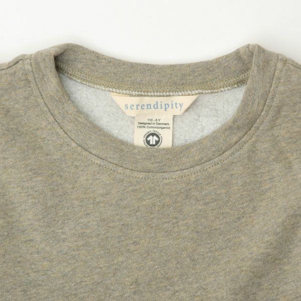 オーガニックコットン キッズ 裏起毛 スウェットシャツ