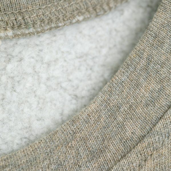 オーガニックコットン キッズ 裏起毛 スウェットシャツ