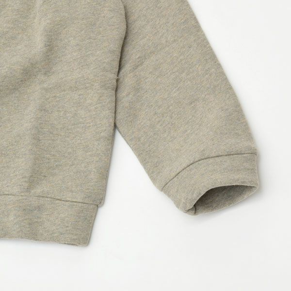 オーガニックコットン キッズ 裏起毛 スウェットシャツ