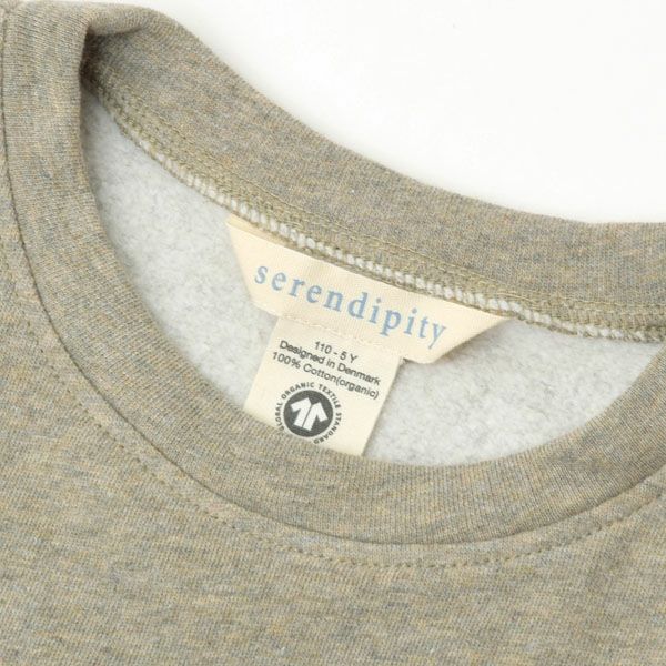 オーガニックコットン キッズ 裏起毛 スウェットシャツ