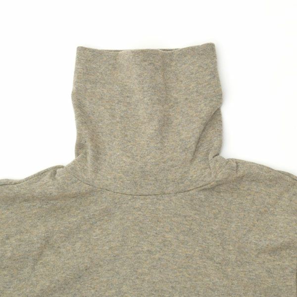 オーガニックコットン フライスタートルネック