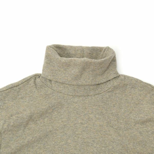 オーガニックコットン フライスタートルネック