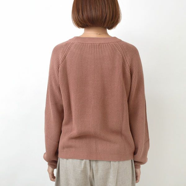 オーガニックコットン ブリオッシュニットセーター