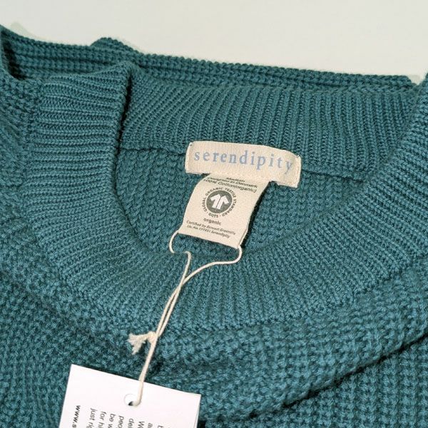 オーガニックコットン ブリオッシュニットセーター