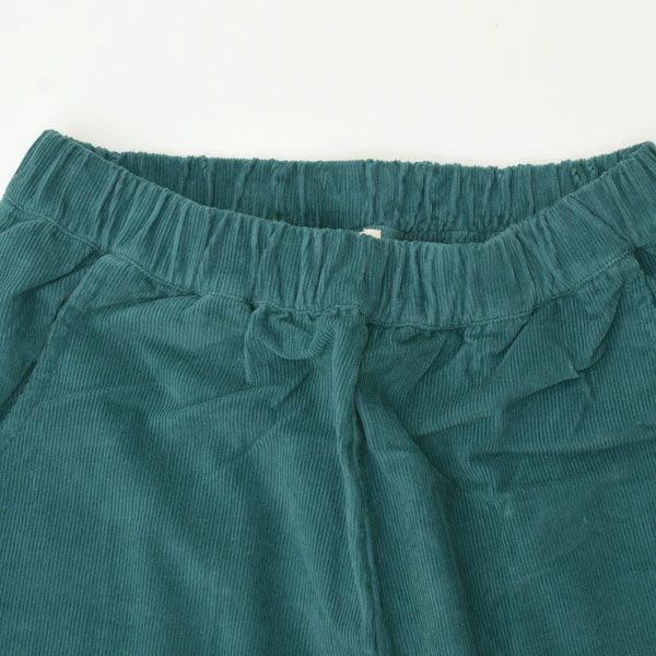 オーガニックコットン コーデュロイ ストレートパンツ
