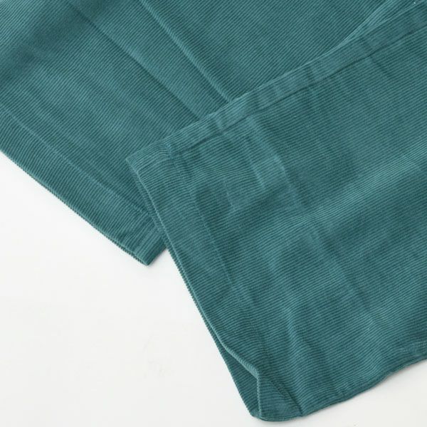 オーガニックコットン コーデュロイ ストレートパンツ