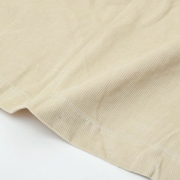 オーガニックコットン コーデュロイ ストレートパンツ