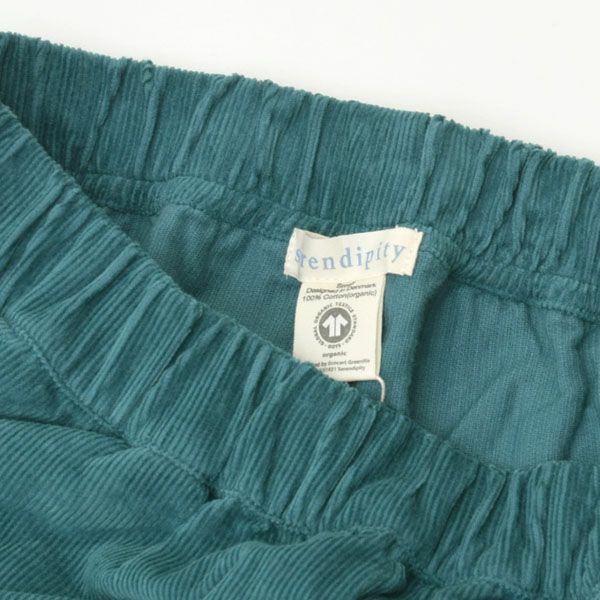 オーガニックコットン コーデュロイ ストレートパンツ