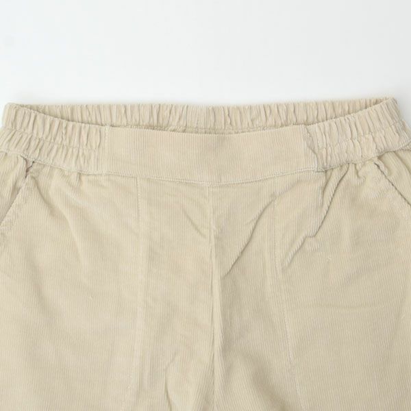 オーガニックコットン コーデュロイ キュロットパンツ