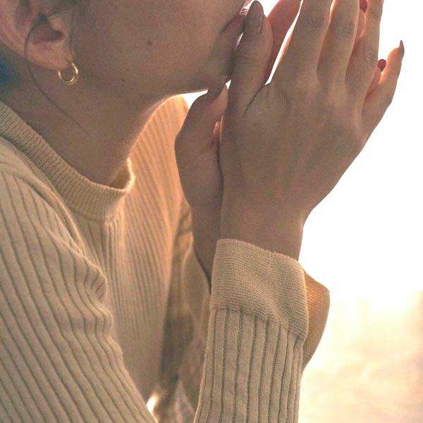 オーガニックコットン エアリー リブ フリルトップス