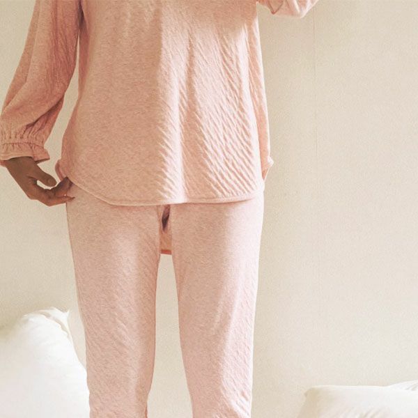 オーガニックコットン カラーリリー フリルトップス