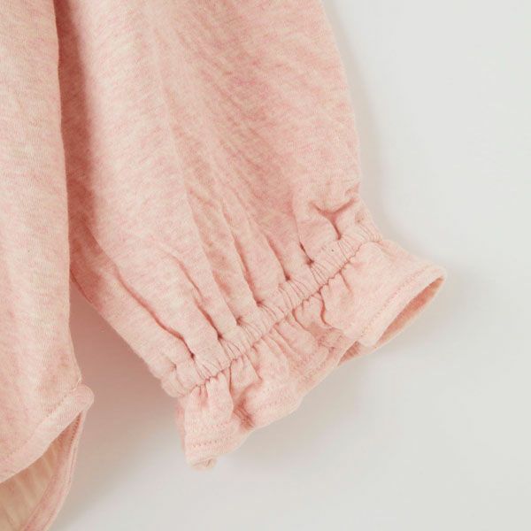 オーガニックコットン カラーリリー フリルトップス