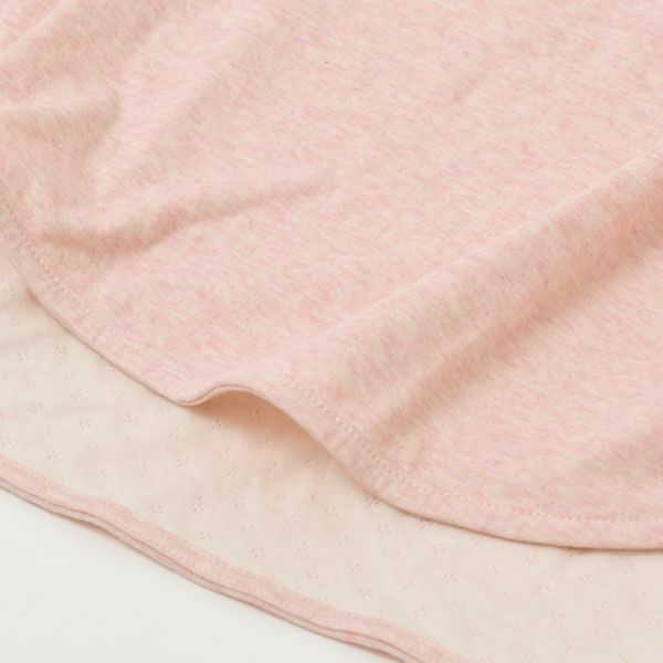 オーガニックコットン カラーリリー フリルトップス