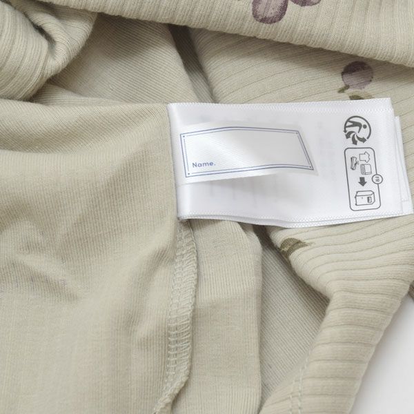 オーガニックコットン ベビー リブ カバーオール