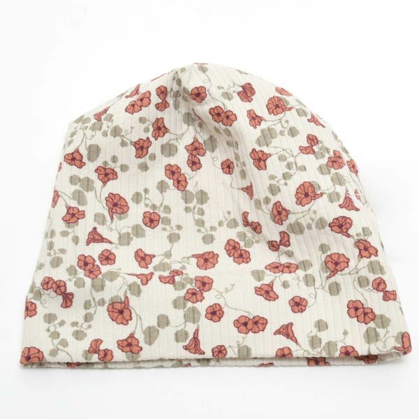 オーガニックコットン ベビー リブ ビーニー