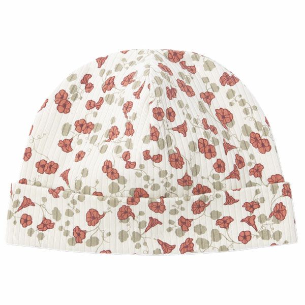 オーガニックコットン ベビー リブ ビーニー