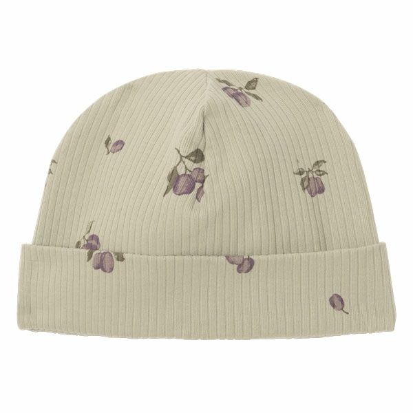 オーガニックコットン ベビー リブ ビーニー