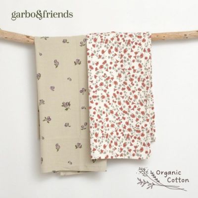 オーガニックコットン リブ ブランケット