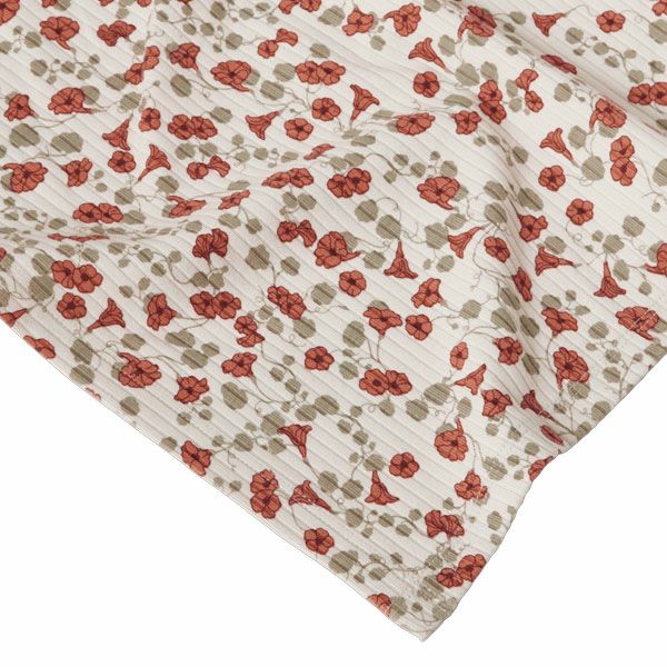 オーガニックコットン リブ ブランケット