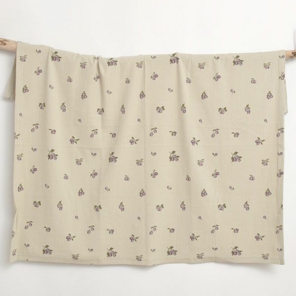 オーガニックコットン リブ ブランケット