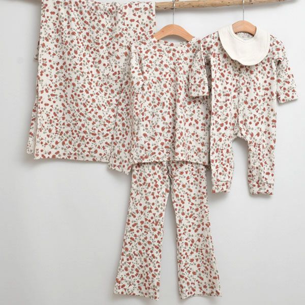 オーガニックコットン リブ ブランケット