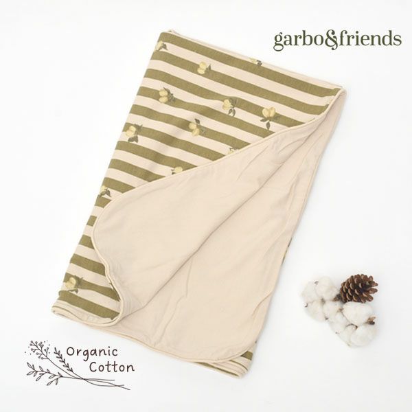 オーガニックコットン ブランケットStripe