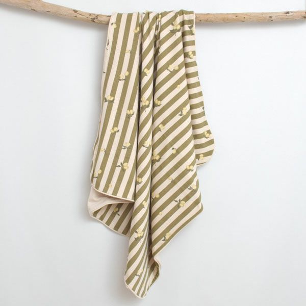 オーガニックコットン ブランケットStripe