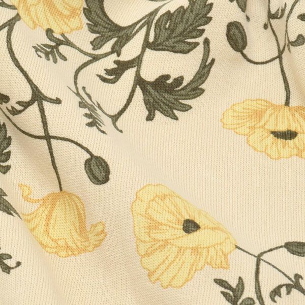 オーガニックコットン ベビー 裏起毛 スウェット カバーオールPrint